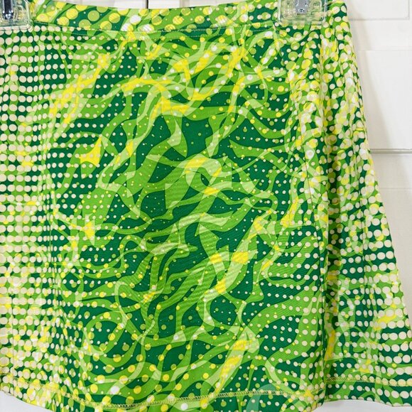 BCG Dri Fit Skort Set Small Women's White Polo Medium White Green 2-pc Skirt 4 - Picture 9 of 11